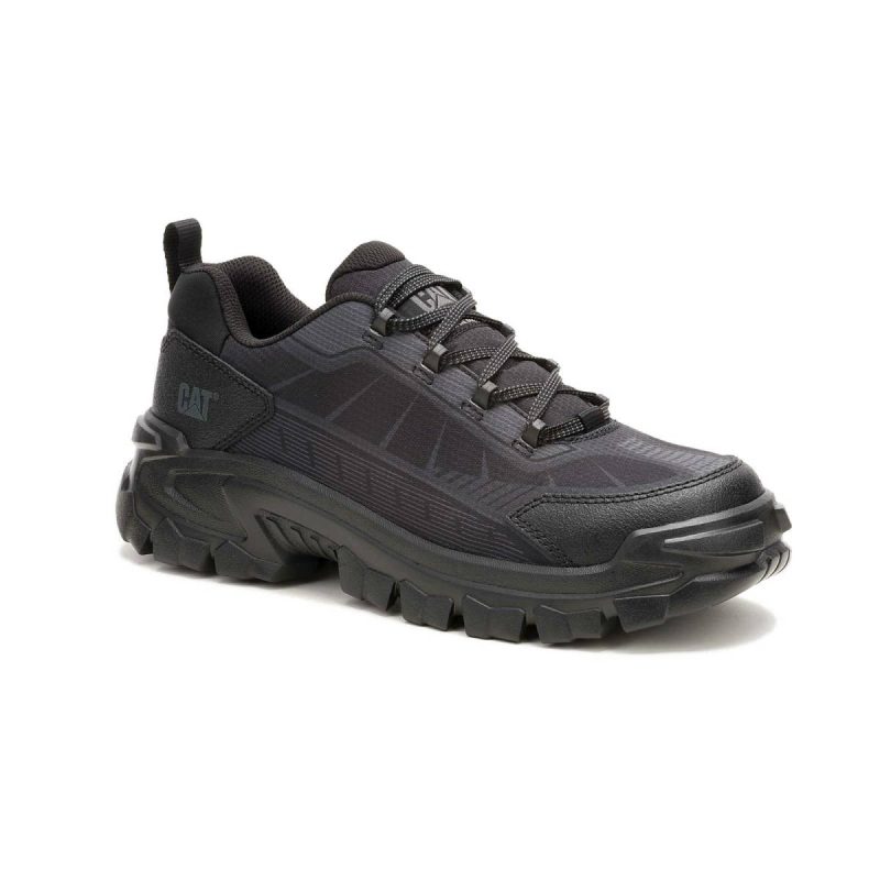 Men Invader Sport Lo Mesh Composite Toe Work Shoe Shoes Cat Black - Image 2