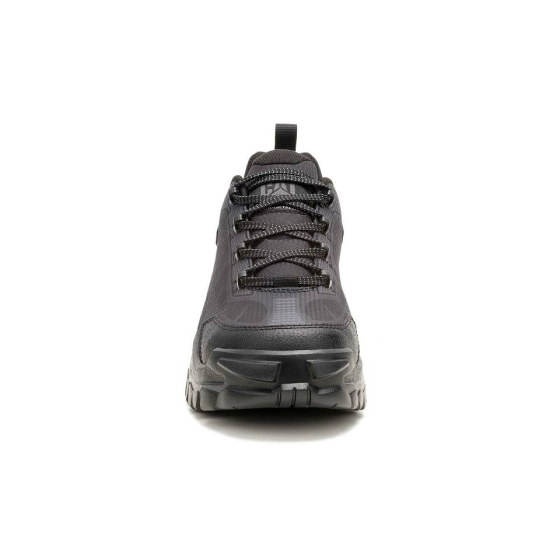 Men Invader Sport Lo Mesh Composite Toe Work Shoe Shoes Cat Black - Image 3