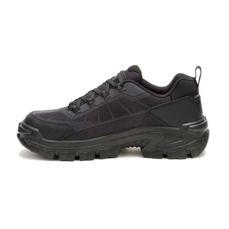Men Invader Sport Lo Mesh Composite Toe Work Shoe Shoes Cat Black - Image 4