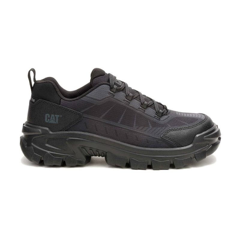 Men Invader Sport Lo Mesh Composite Toe Work Shoe Shoes Cat Black