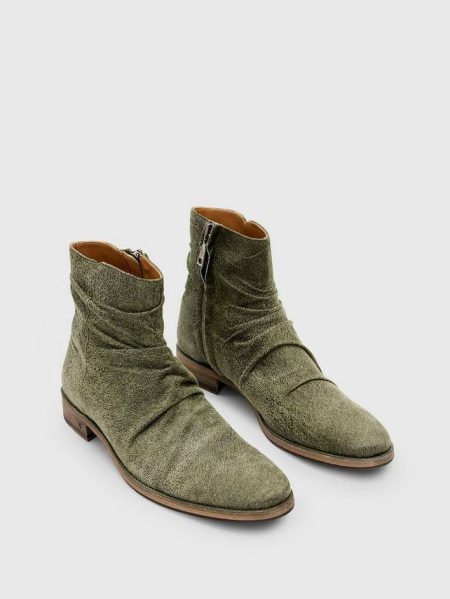 Men Leather Boots Morrison Sharpei Boot John Varvatos Teakwood