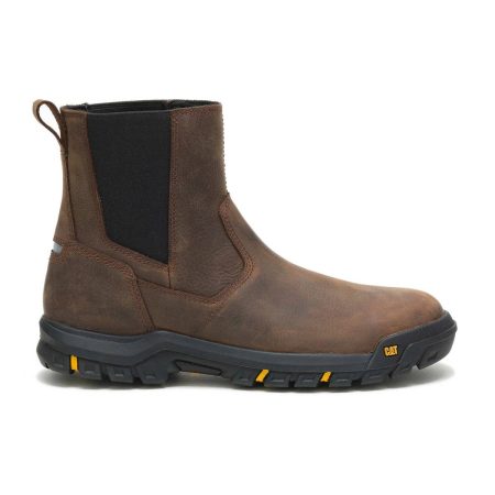 Men Men's Wheelbase Work Boot Clay Cat Boots