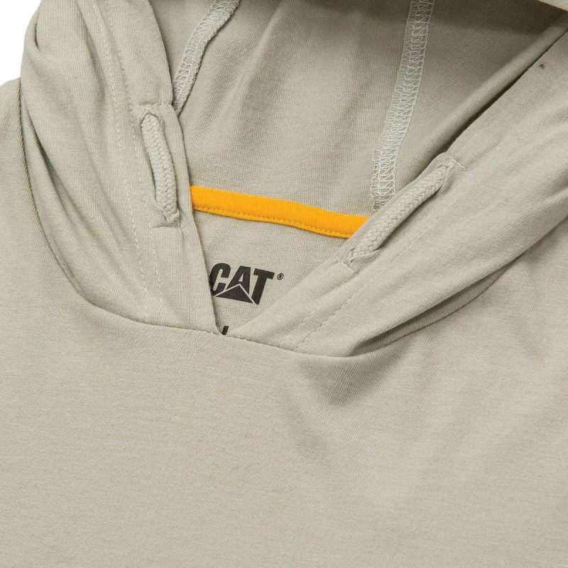 Men Peyote Tops & Outerwear Cat Men's Hooded Sleeveless Tee - Image 5