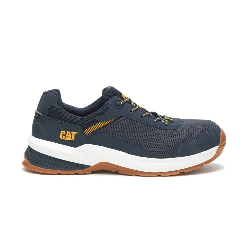 Men Shoes Midnight Cat Men's Streamline 2.0 Mesh Composite Toe Work Shoe