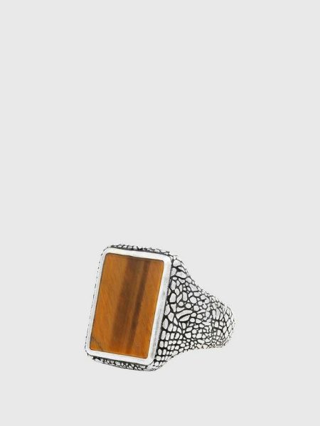 Men Snakeskin Signet Statement Ring Jewelry No Color John Varvatos