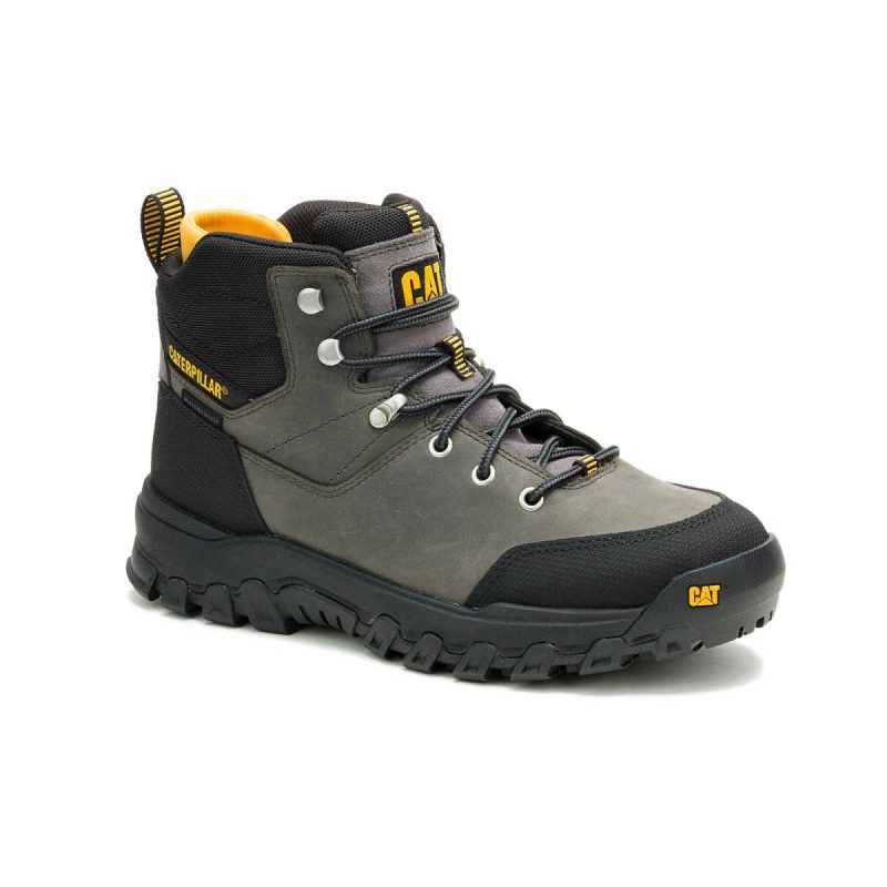 Men - Threshold Rebound Hiker Waterproof Work Boot - Boots Boots Cat Men Quiet Shade - Image 2