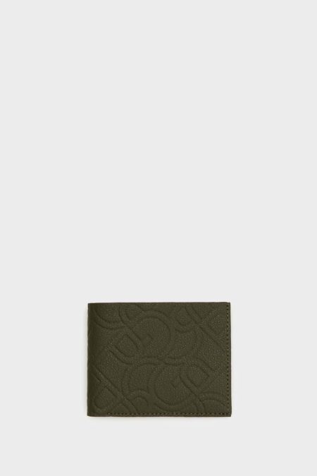 Men Wallets Khaki Tándem Fold Wallet Purificacion Garci