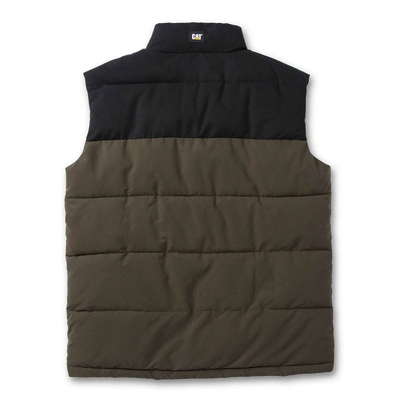 Men's Arctic Zone Vest Cat Tops & Outerwear Men Army Moss/Black - Image 3
