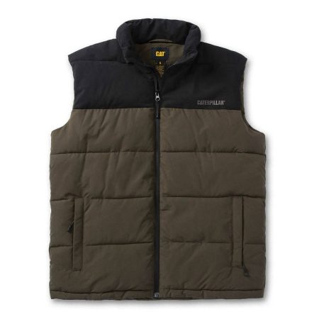 Men's Arctic Zone Vest Cat Tops & Outerwear Men Army Moss/Black