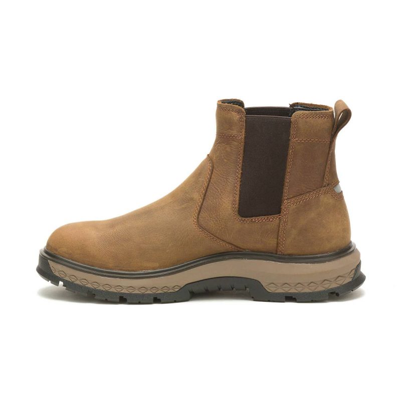 Men's Exposition Chelsea Work Boot Pyramid Men Cat Boots - Image 3