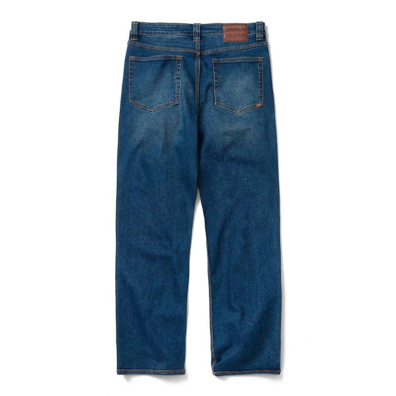 Men's Straight Leg Jean Pants Dark Stone Cat Men - Image 3