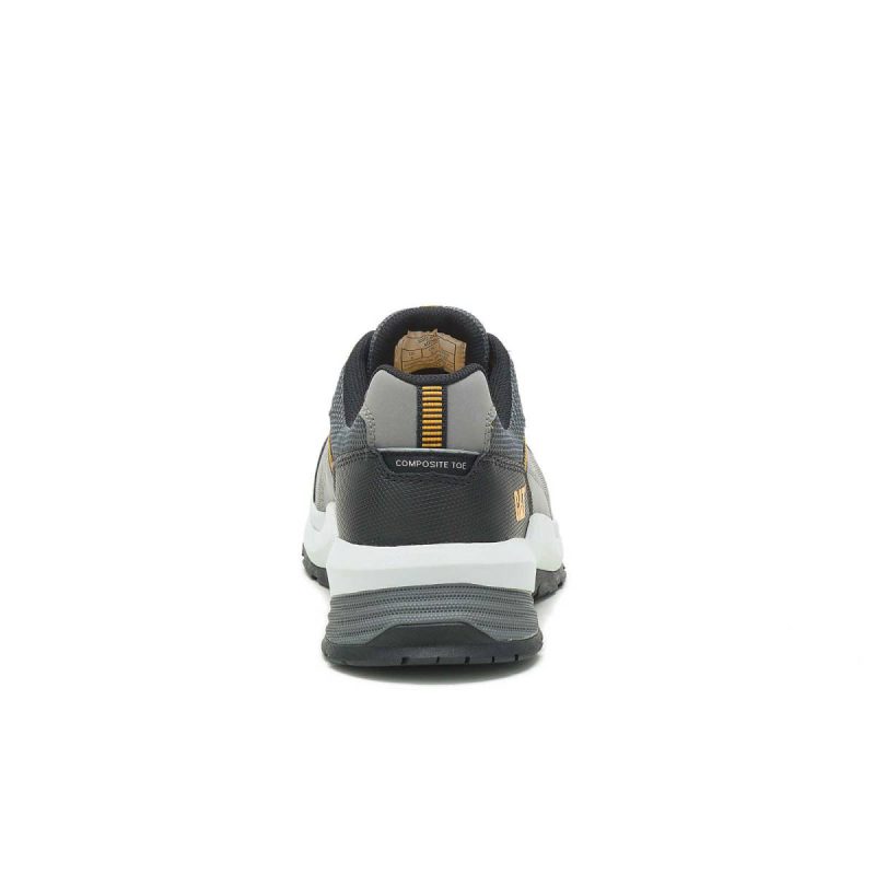 Men's Streamline 2.0 Mesh Composite Toe Work Shoe Men Cat Medium Charcoal Shoes - Image 4