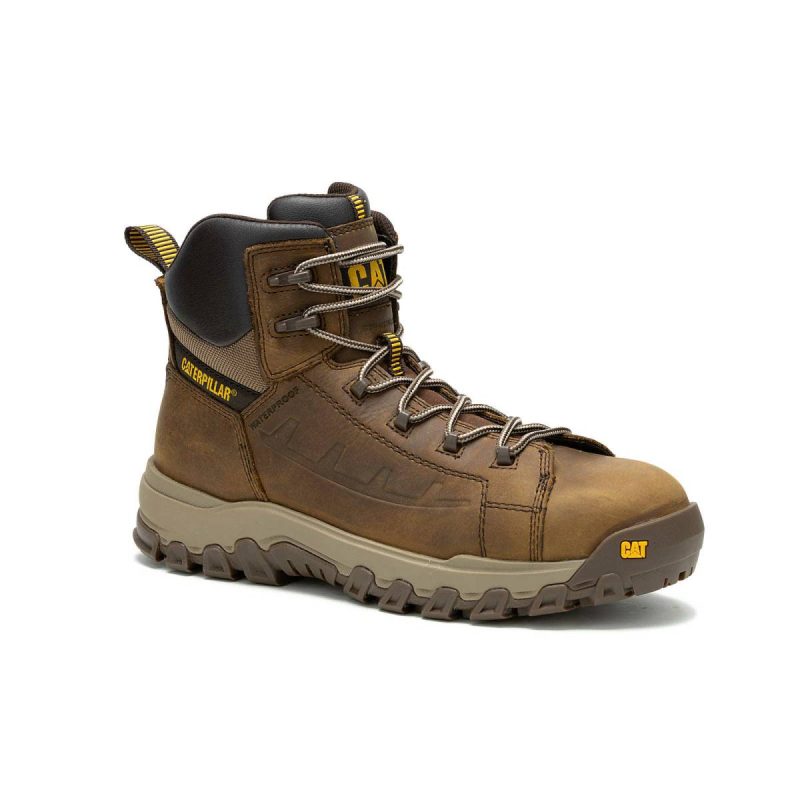 Men's Threshold Rebound Waterproof Composite Toe Work Boot Pyramid Boots Cat Men - Image 2