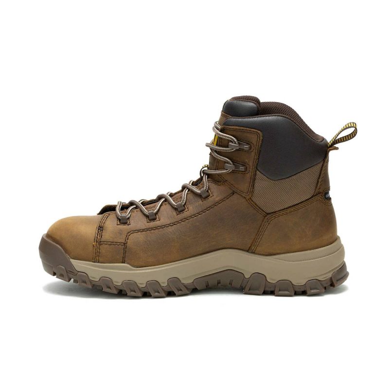 Men's Threshold Rebound Waterproof Composite Toe Work Boot Pyramid Boots Cat Men - Image 4