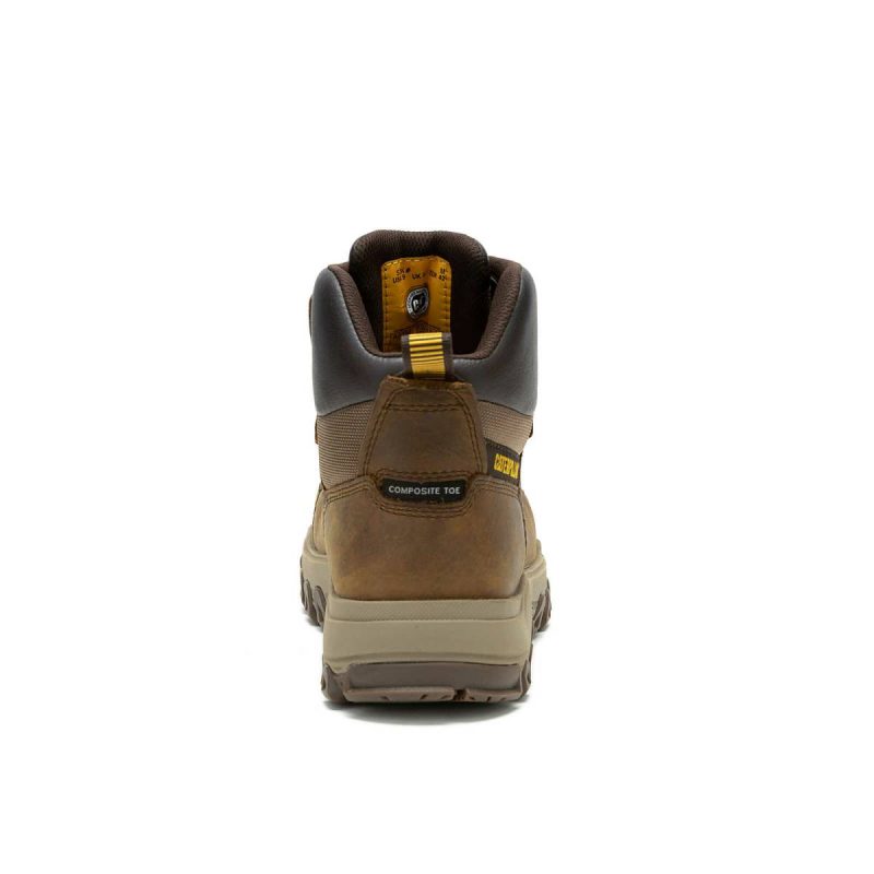 Men's Threshold Rebound Waterproof Composite Toe Work Boot Pyramid Boots Cat Men - Image 5