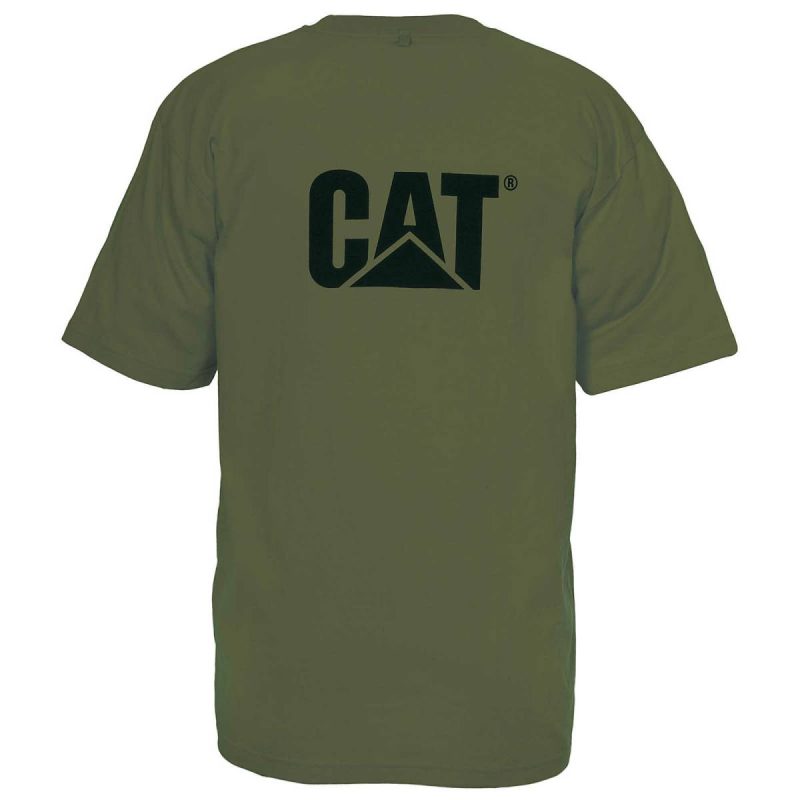 Men's Trademark Tee Cat Men Chive Tops & Outerwear - Image 2