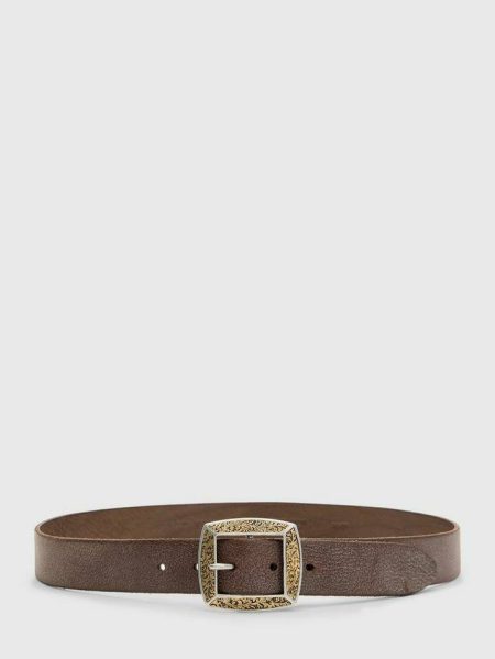 Mercer Filigree Belt Black John Varvatos Men Leather Belts