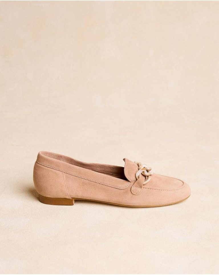 Moccasins Polín Et Moi Elbia Chain Moccasin Women Makeup
