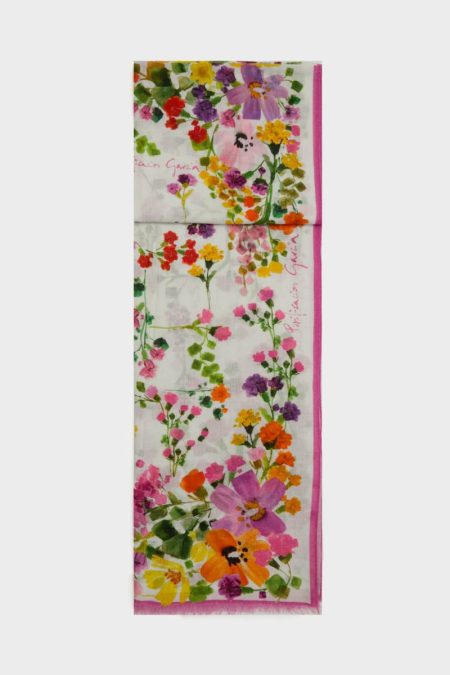 Multicolor Purificacion Garci Scarves Botánico Wool Scarf Women