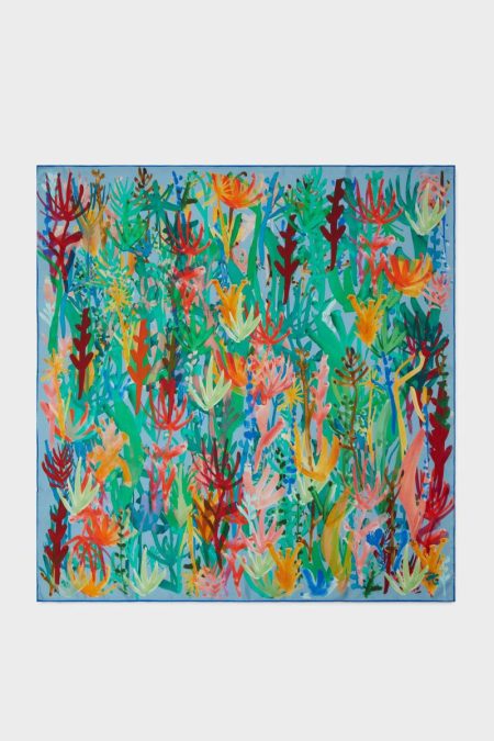 Multicolor Women Purificacion Garci Scarves Matisse Al Cubo 90 Silk Scarf