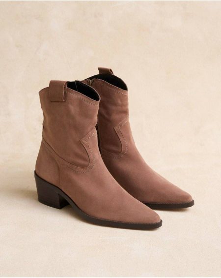 Murline Heel Ankle Boots Women Makeup Polín Et Moi Footwear