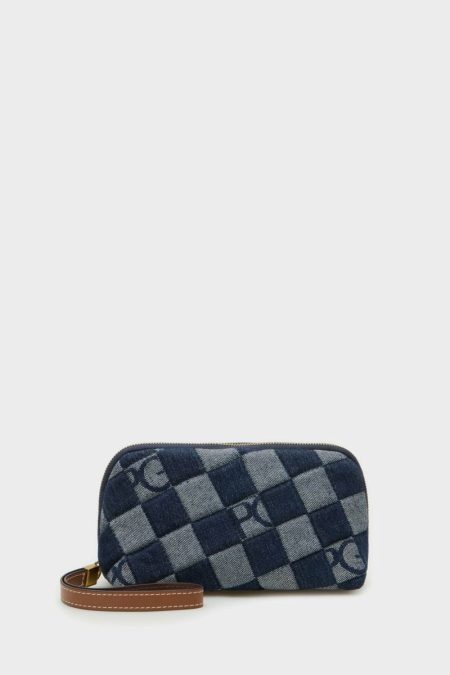 Navy Pouches And Wash Bags Combinación Única Wash Bag Purificacion Garci Men