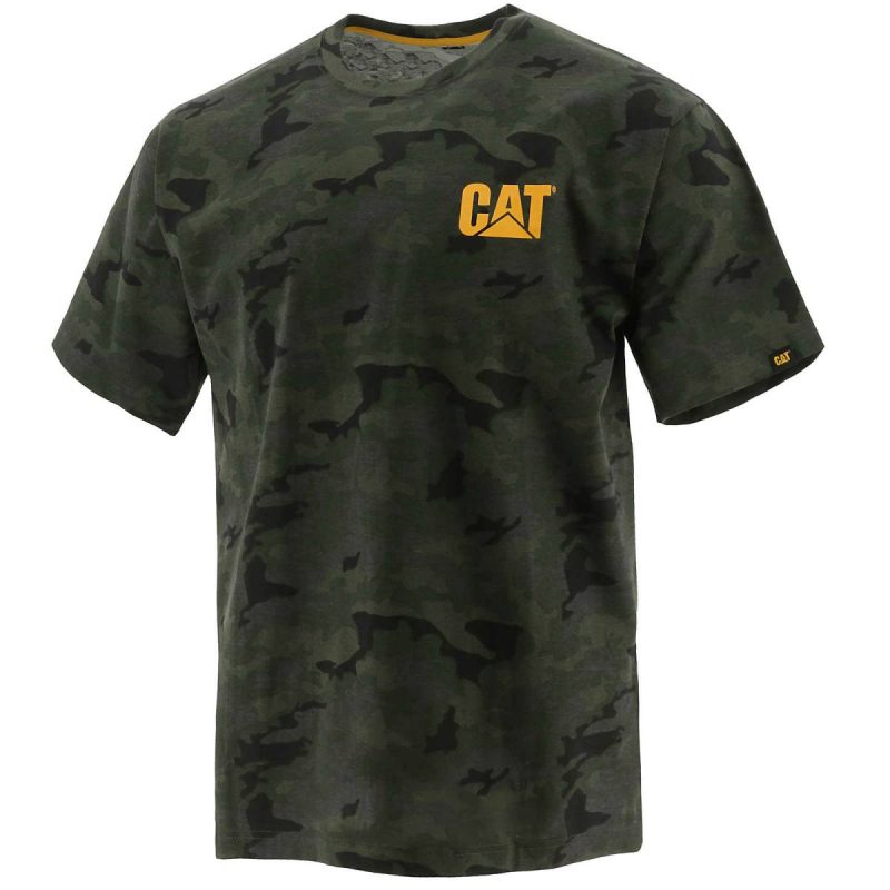 Night Camo Men Men's Trademark Tee Cat Tops & Outerwear