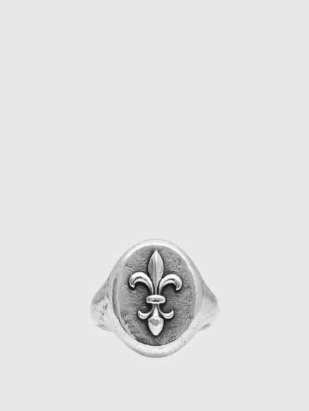 No Color Fleur De Lis Feature Ring Jewelry Men John Varvatos
