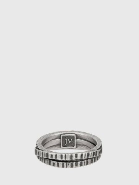 No Color Notched Band Ring Men Jewelry John Varvatos