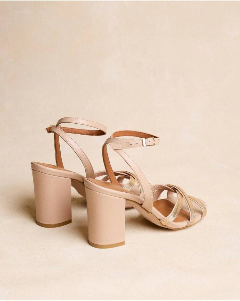 Nude Polín Et Moi Beatrice Strappy Sandals Sandals Women - Image 2