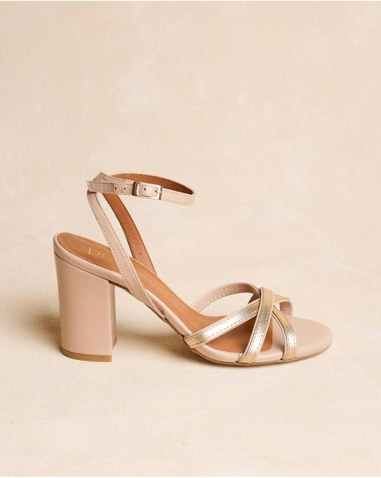 Nude Polín Et Moi Beatrice Strappy Sandals Sandals Women - Image 3