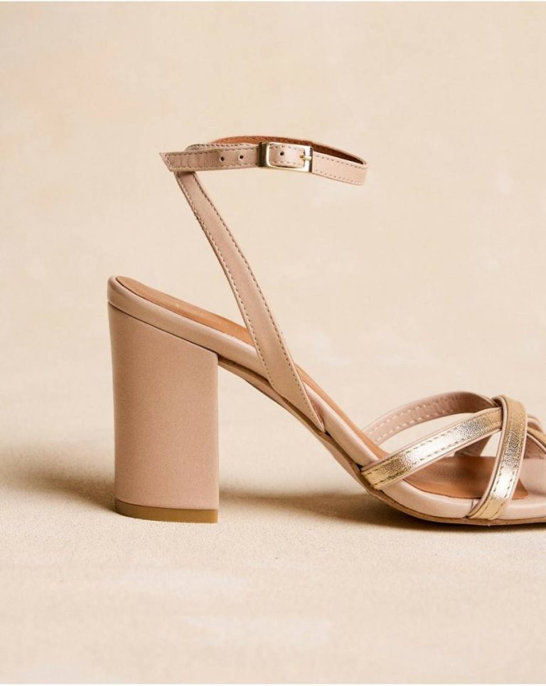 Nude Polín Et Moi Beatrice Strappy Sandals Sandals Women - Image 4
