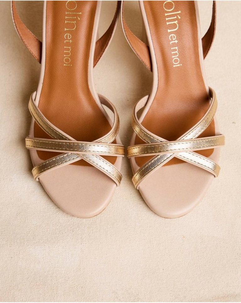 Nude Polín Et Moi Beatrice Strappy Sandals Sandals Women - Image 5