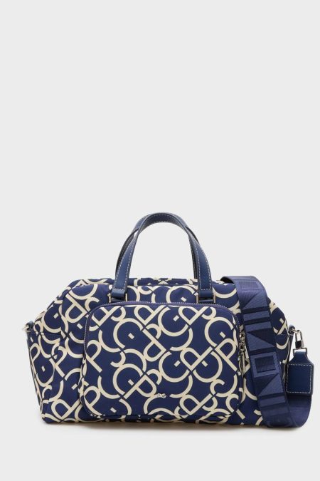 Nylon Crossbody Bag Atlantic Blue Women Handbags Purificacion Garci