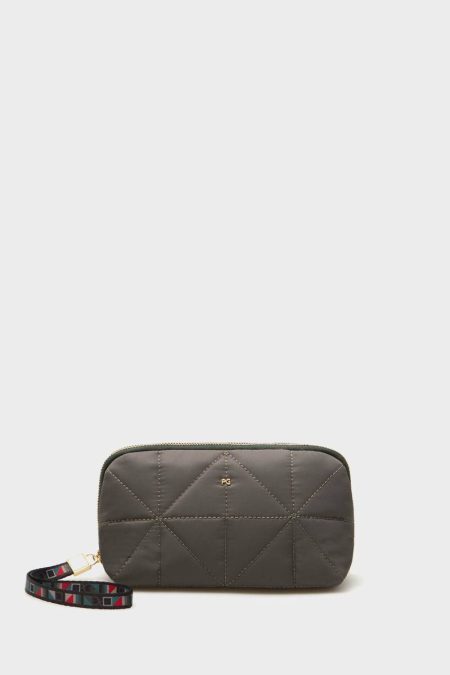 Nylon Wash Bag Pouches And Wash Bags Purificacion Garci Iron Grey Men