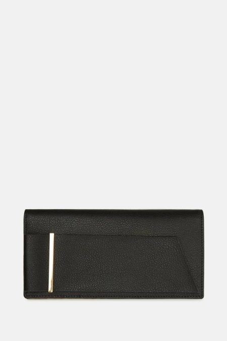 Obi American Wallet Black Purificacion Garci Women Large Wallets