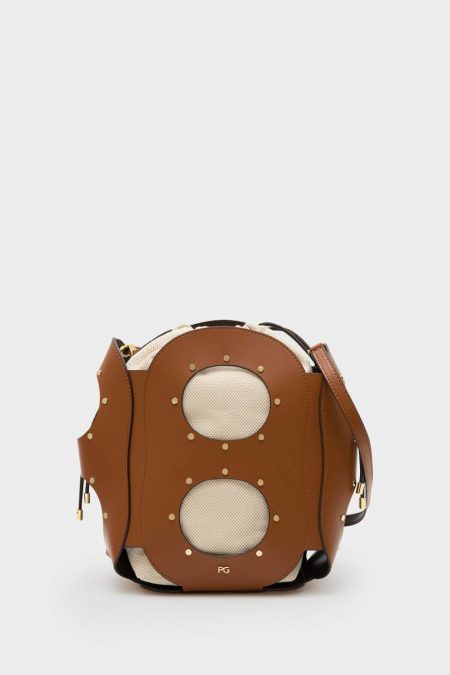 Ocho Bucket Bag Crossbody Bags Purificacion Garci Women Toffee