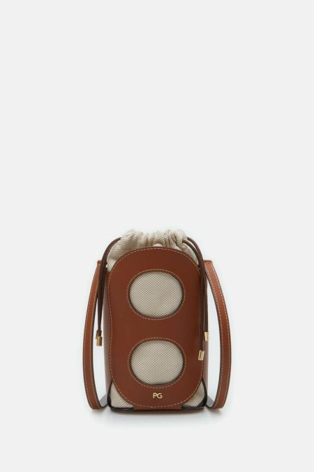 Ocho Bucket Bag Purificacion Garci Crossbody Bags Women Tan