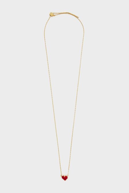 Origami Necklace Fun Purificacion Garci Red Women
