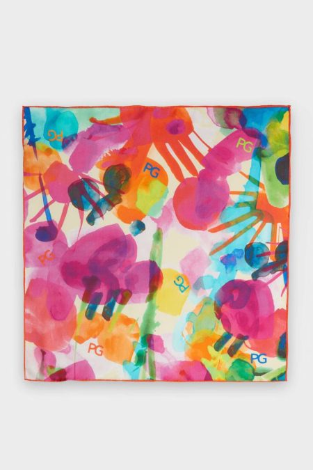 Pg Mickey 53 Silk Bandana Women Multicolor Scarves Purificacion Garci