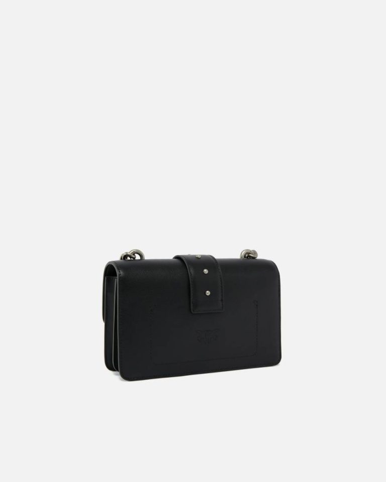Pinko Crossbody Bags Mini Love Bag One Simply Black-Old Silver - Image 2