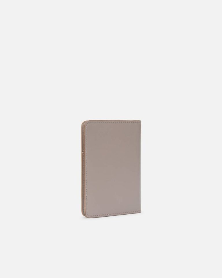 Pinko Galleria Smooth Leather Passport Holder Leather Goods Lit Ash-Light Gold - Image 2