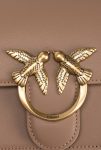 Pinko Shoulder Bags Mini Love Bag One Simply Ginger Biscuit-Antique Gold - Image 5