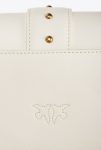Pocket Love Bag One Simply Pinko White+White-Antique Gold Crossbody Bags - Image 5