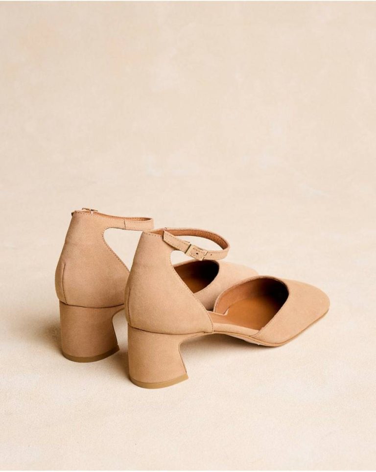 Polín Et Moi Beige Heels Women Mary Jane Kaia - Image 3