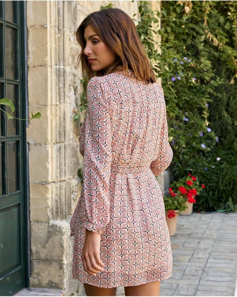 Polín Et Moi Geometric Dress Isabella Tile Women Dresses - Image 3