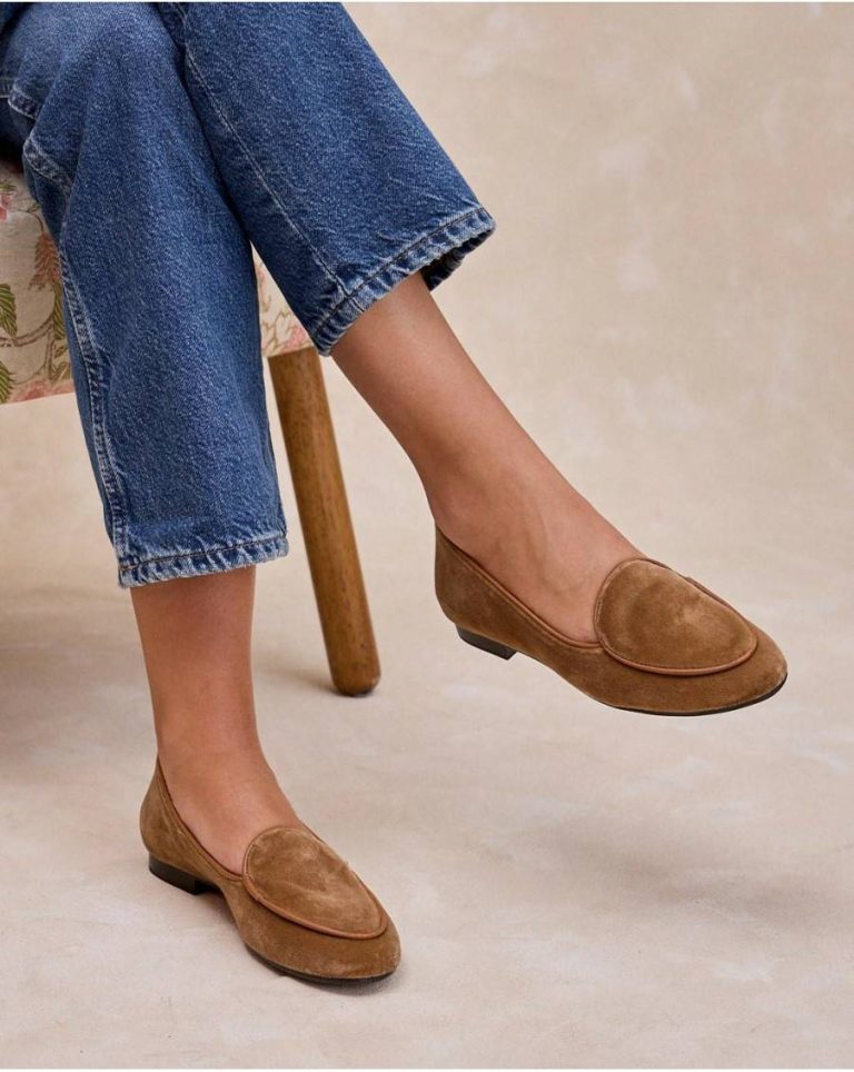 Polín Et Moi Gilmena Low Moccasin Women Footwear Camel - Image 5