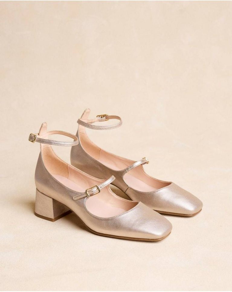 Polín Et Moi Heels Silver Women Mary Jane Ilia - Image 3