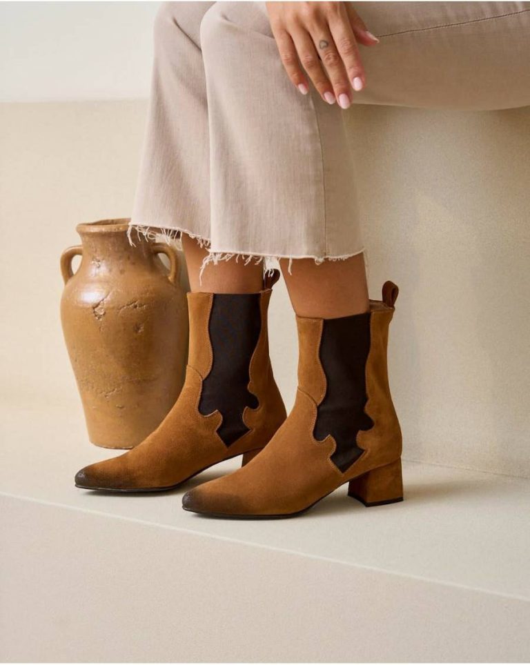 Polín Et Moi Leather Abbas Leather Ankle Boots Women Footwear - Image 5