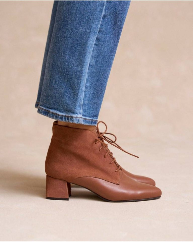 Polín Et Moi Makeup Cecilea Lace-Up Ankle Boots Women Footwear - Image 5